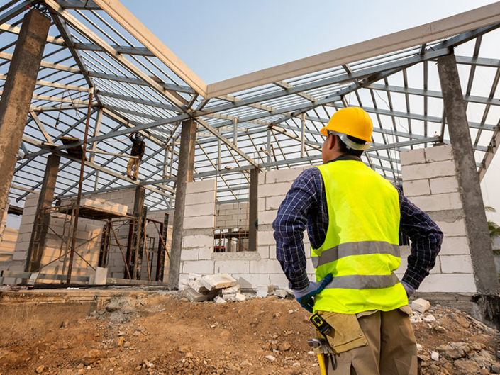 Bolton Builder & General Building - Steel Framed Roof 2